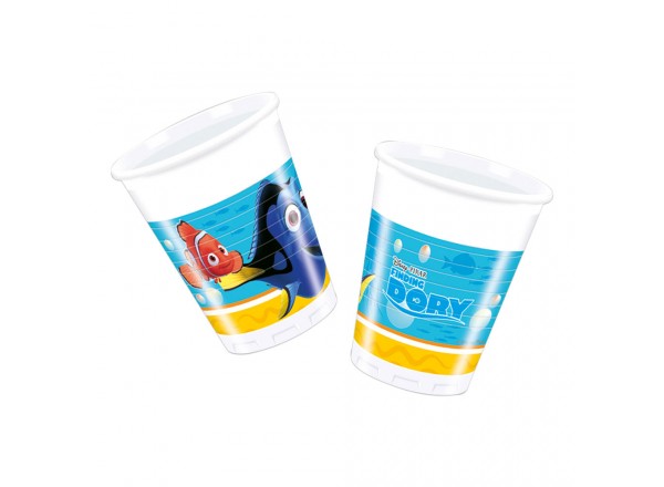 Bicchiere plastica ML 200 Finding Dory cf. 8